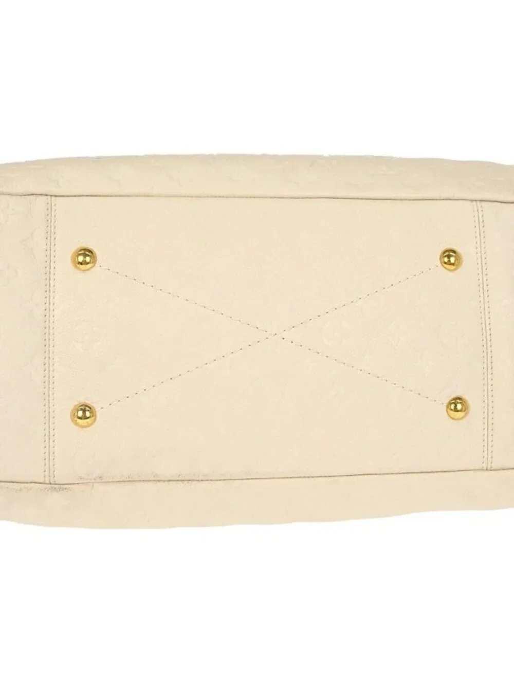 Louis Vuitton White Monogram Empreinte Artsy MM Handbag M93449 AS2152 188904